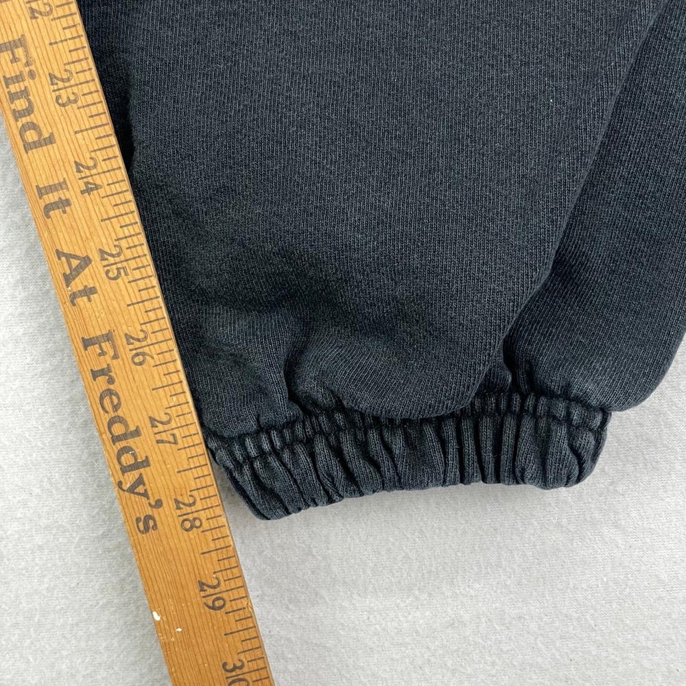 FOULPLAY Co Sweatpants Mens Small Black Thick Heavyweight Fleece Joggers Gym - Picture 8 of 9